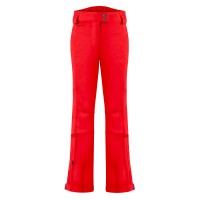 Womens stretch ski pants scarlet red Eva