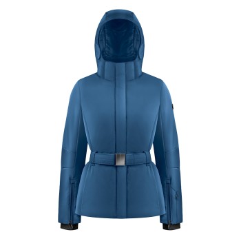 Womens ski jacket twilight blue Joana