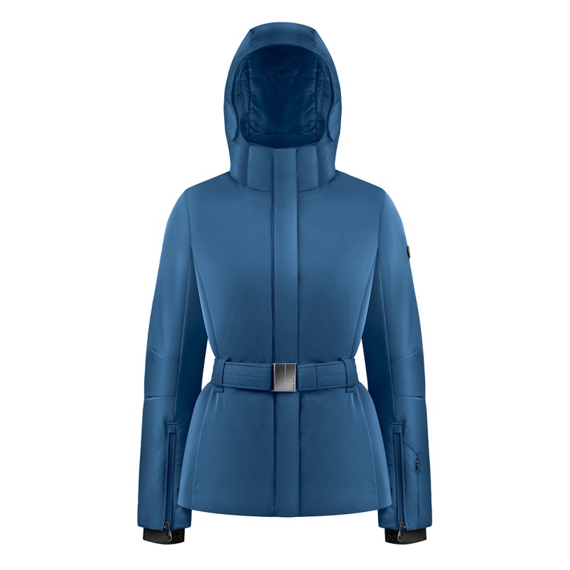 Womens ski jacket twilight blue Joana
