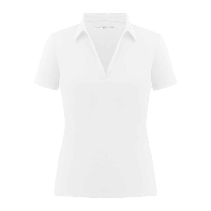 Womens polo shirt Sofie white