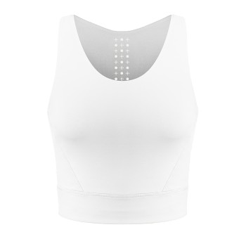 Womens crop top Sia white