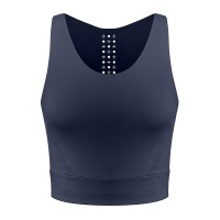 Womens crop top Sia oxford blue