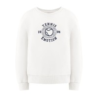 Womens cotton sweatshirt Diana white