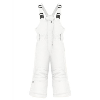 Girls ski pants white