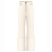 Girls softshell pants natural white