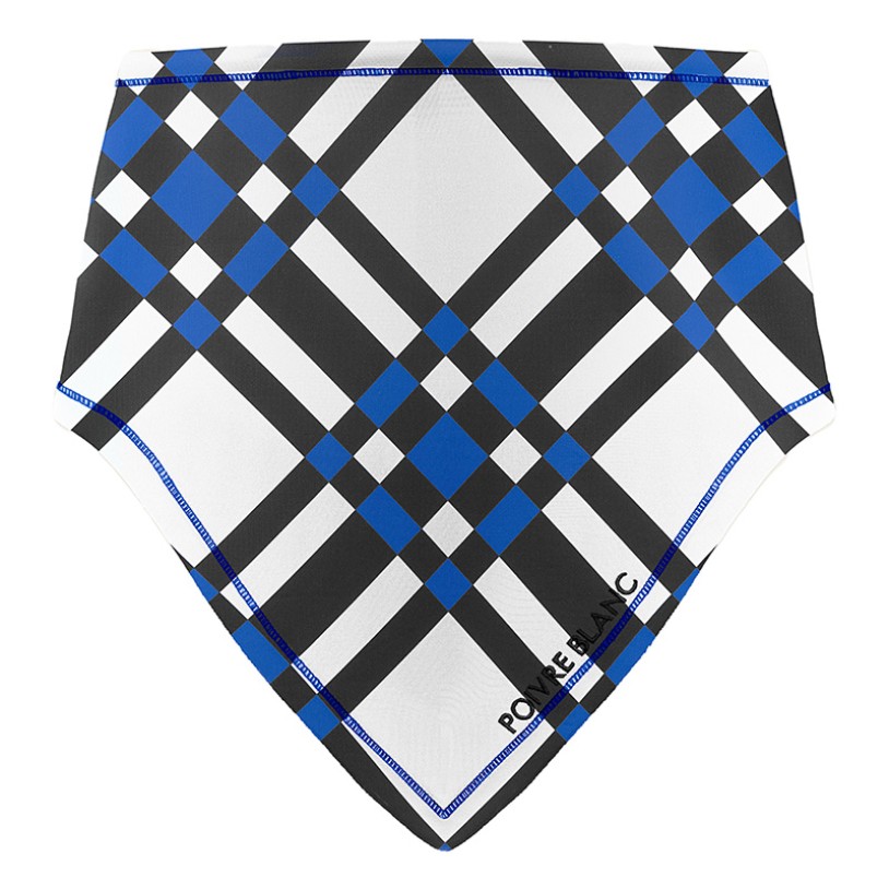 Neck warmer cross acid blue
