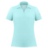 Womens polo shirt sky blue