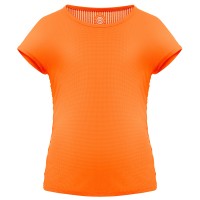 Girls t-shirt sunny orange