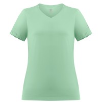 Womens t-shirt almond green