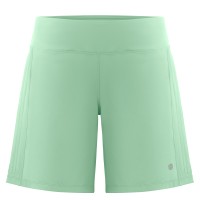 Womens stretch shorts almond green