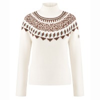 Girls knit pullover white