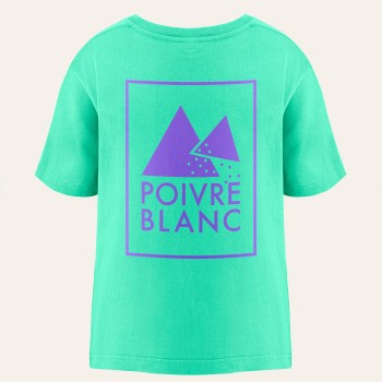 Womens cotton t-shirt iconic mint