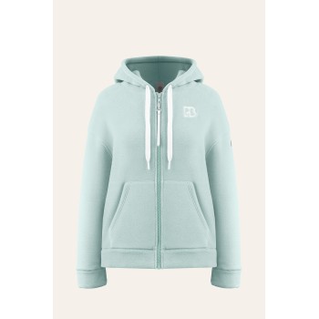 Womens hoody aloe blue