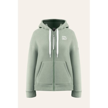 Womens hoody lichen green