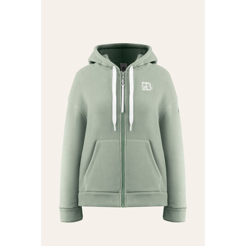 Womens hoody lichen green