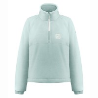 Womens polartec sweater aloe blue