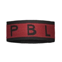 Womens headband burgundy red