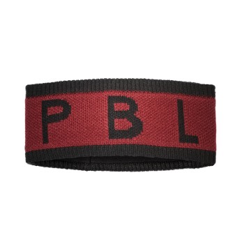 Womens headband burgundy red