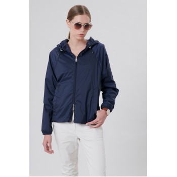 Womans jacket with hoody