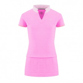 Girls cotton polo dress