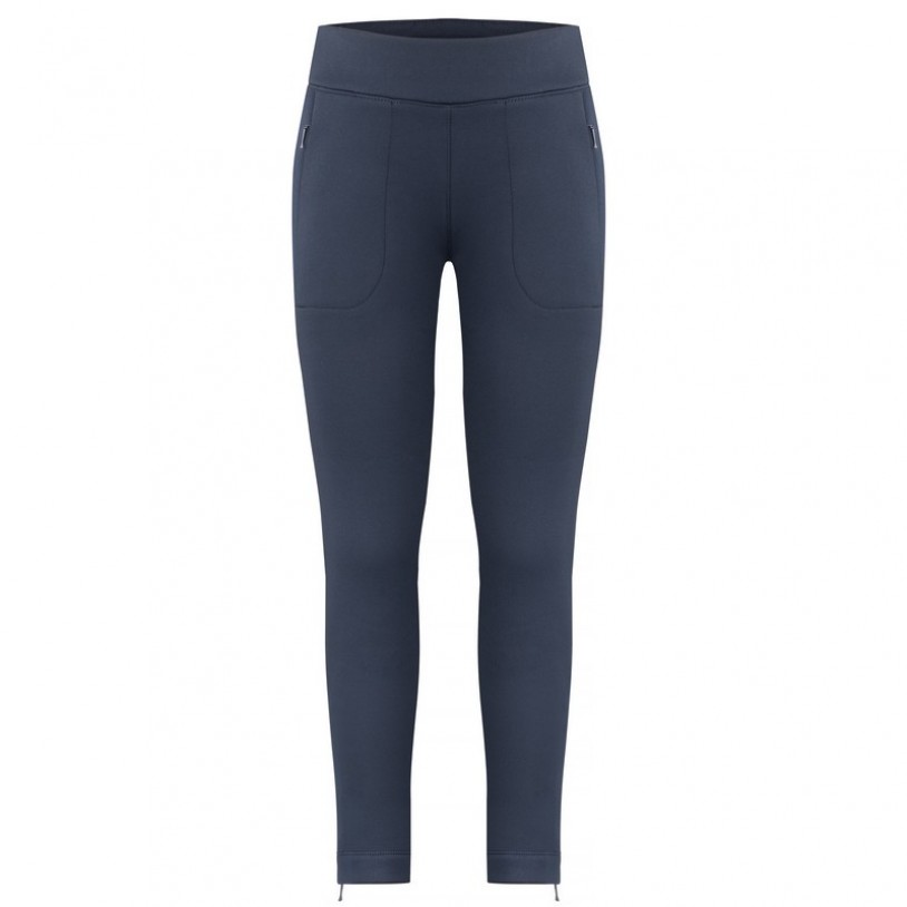 Womens stretch fleece pants gothic blue