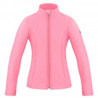Girls micro fleece jacket glory pink