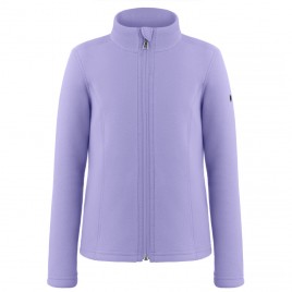 Girls fleece jacket sherpa peri purple