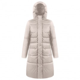 Girls down coat mineral grey