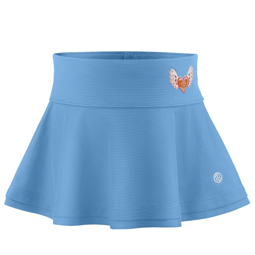 Girls eco active skort lagoon blue