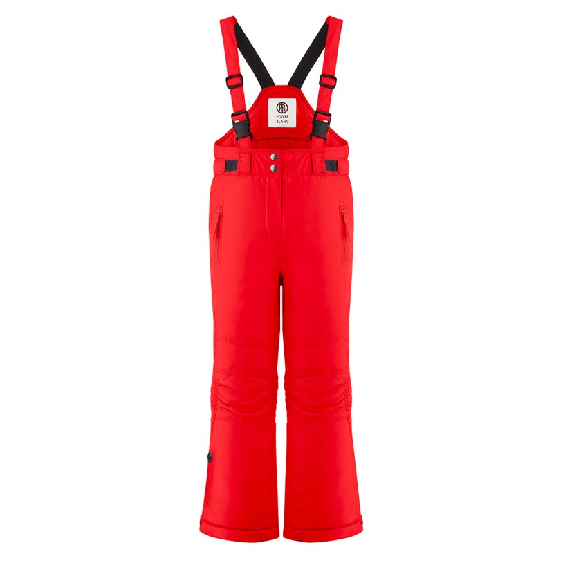 Girls ski pants scarlet red Janna