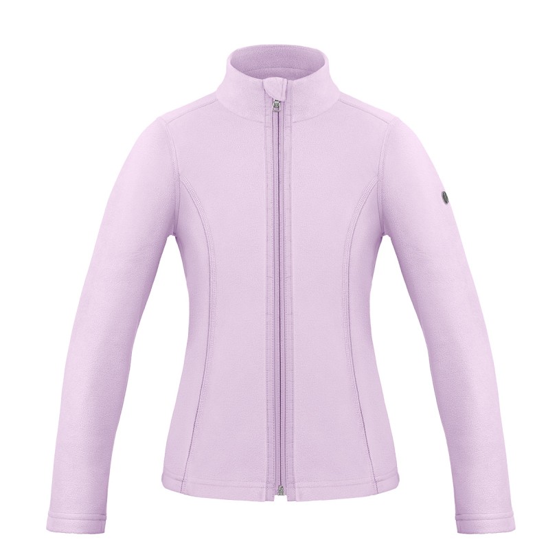 Girls micro fleece jacket dream purple Ruby