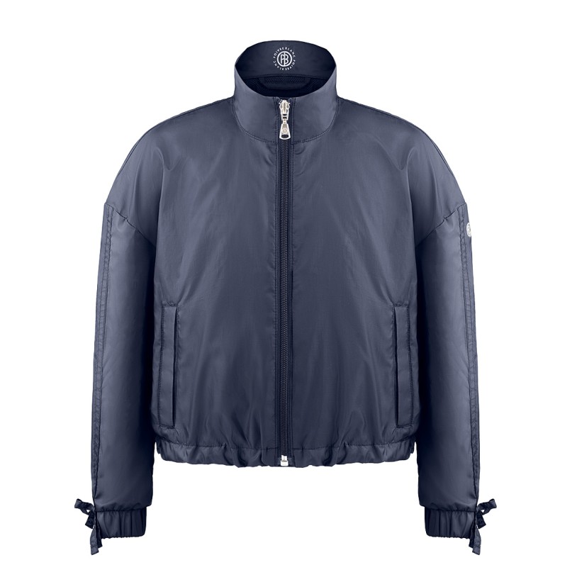 Girls windbreaker Flore oxford blue