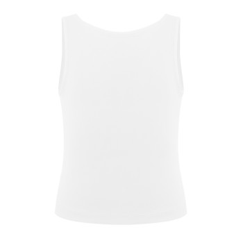 Girls tank top Sara white