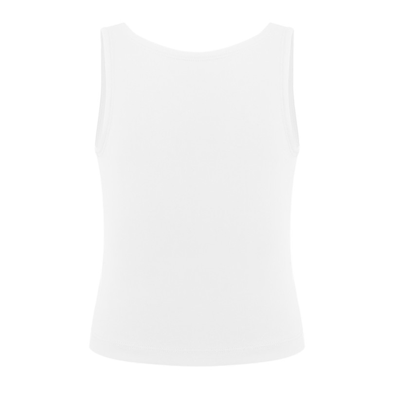 Girls tank top Sara white