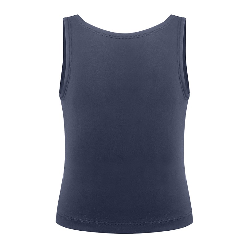 Girls tank top Sara oxford blue