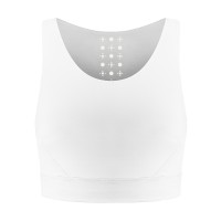Girls crop top Sia white