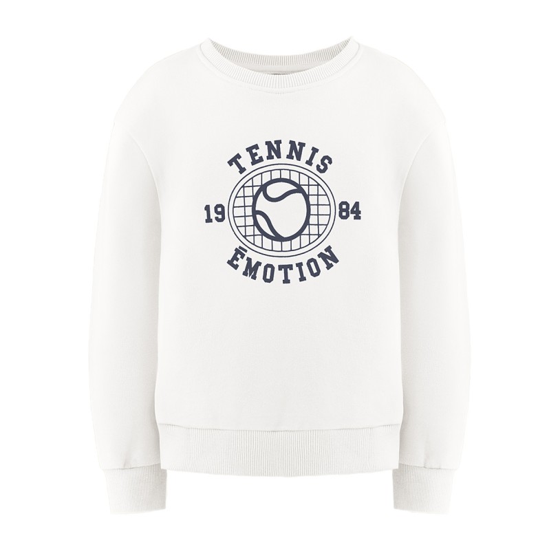 Girls cotton sweatshirt Diana white