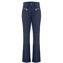 Womens stretch ski pants gothic blue/black