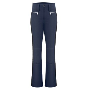 Womens stretch ski pants gothic blue/black