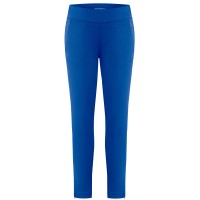 Womens stretch fleece pants infinity blue