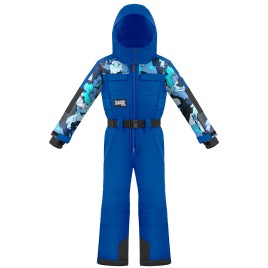 Boys ski overall infinity blue/nature blue