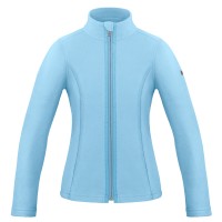 Girls micro fleece jacket starlight blue