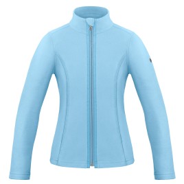 Girls micro fleece jacket starlight blue