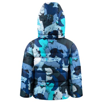 Boys down jacket nature blue