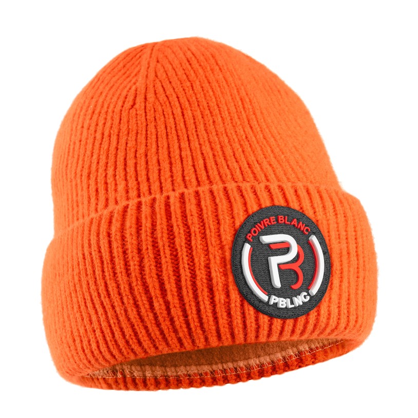 Boys beanie mandarin orange