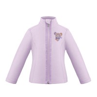 Girls micro fleece jacket dream purple Ruby